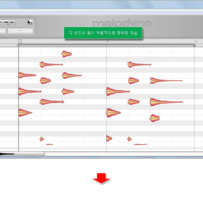 멜로다인 DNA 폴리포닉 편집 기능 강좌