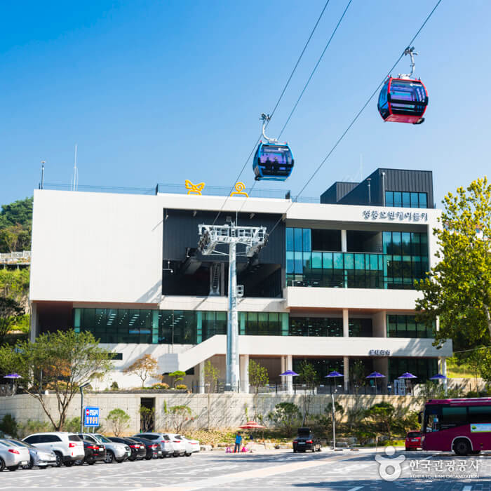 청풍호반 케이블카