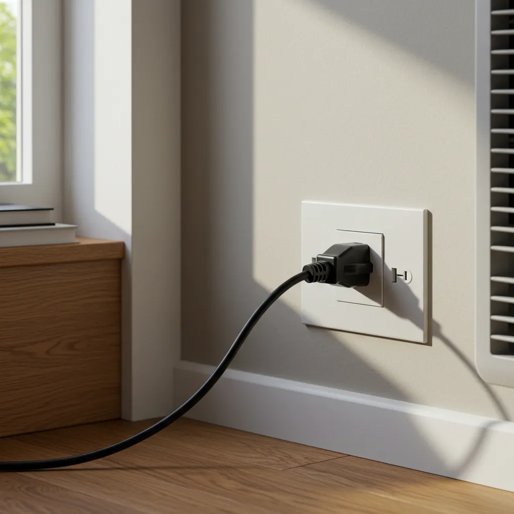 에어컨 전원코드