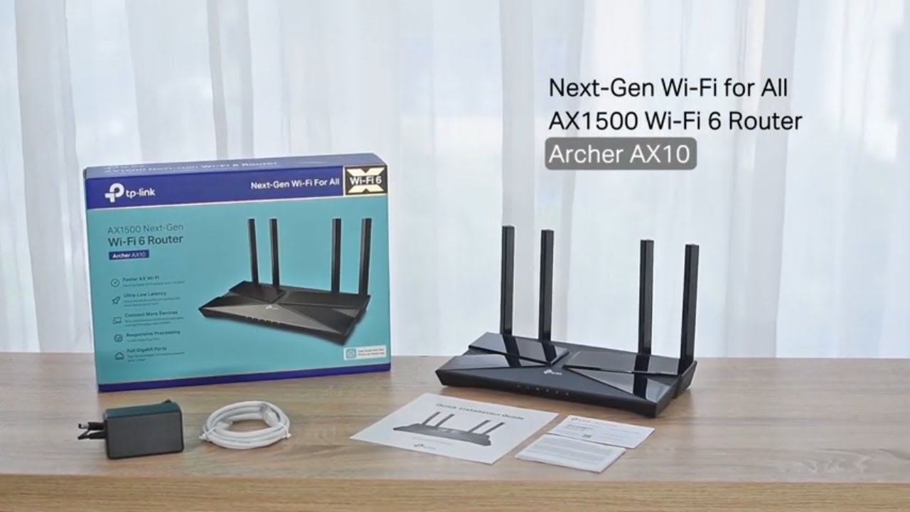 TP-Link Archer AX10 (AX1500) Wi-Fi 6 라우터 검토