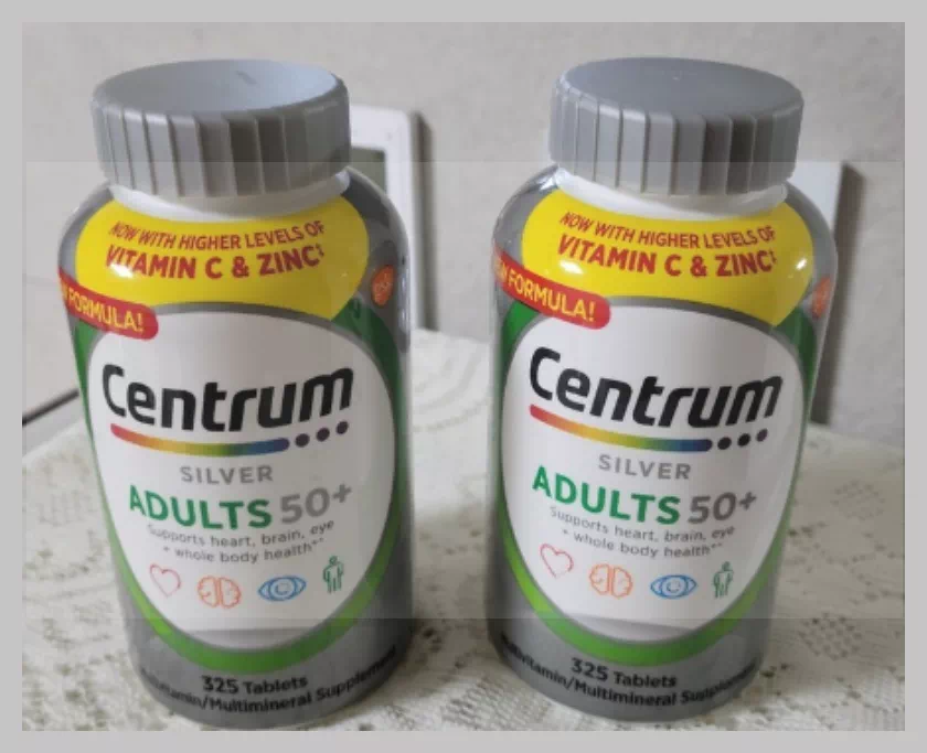 센트룸 Silver Adults 50+ Multivitamin 타블렛