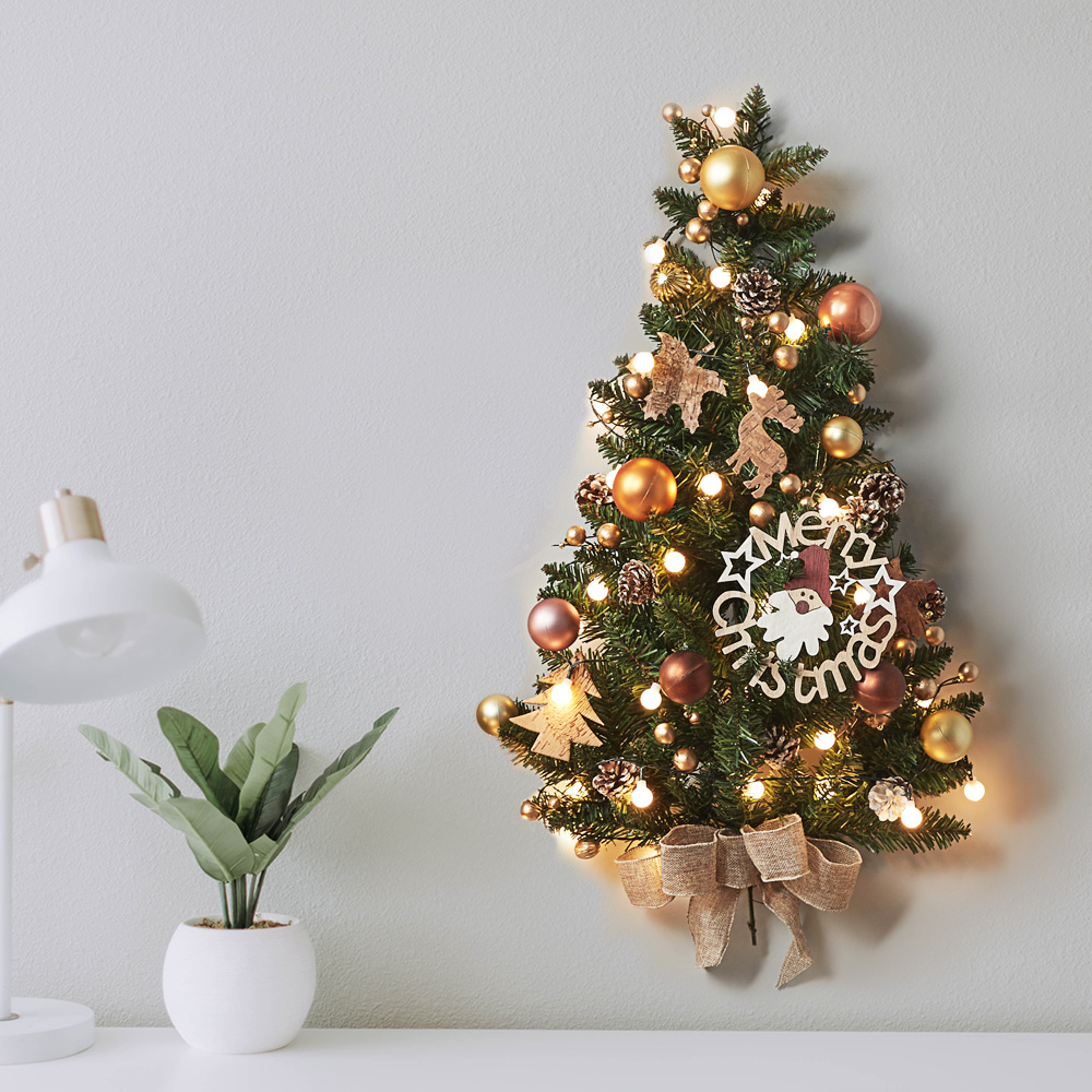 크리스마스 트리_나무 벽트리 