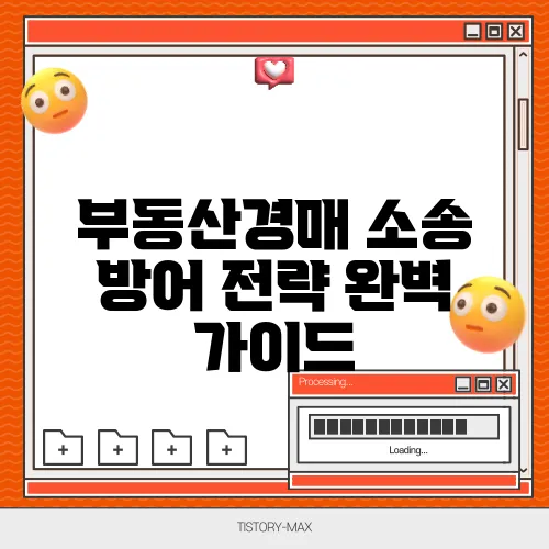 부동산경매 소송 방어 전략 완벽 가이드