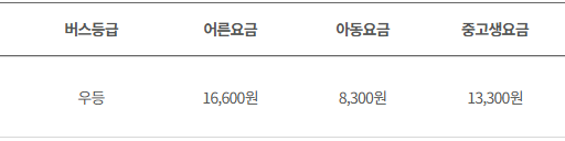기지시 인천공항 리무진 버스 시간표 요금 예매방법