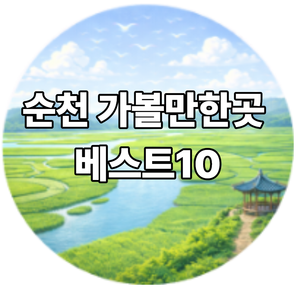 순천 가볼만한곳 베스트10