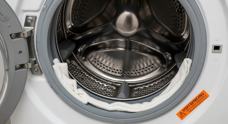 잔여 물기 제거 및 문 열어두기