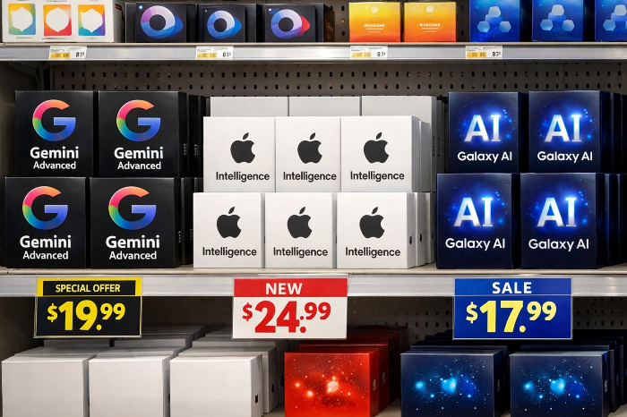 AI 서비스가 마트 상품처럼 가격표가 붙어 판매되는 미래 모바일 시장 풍경