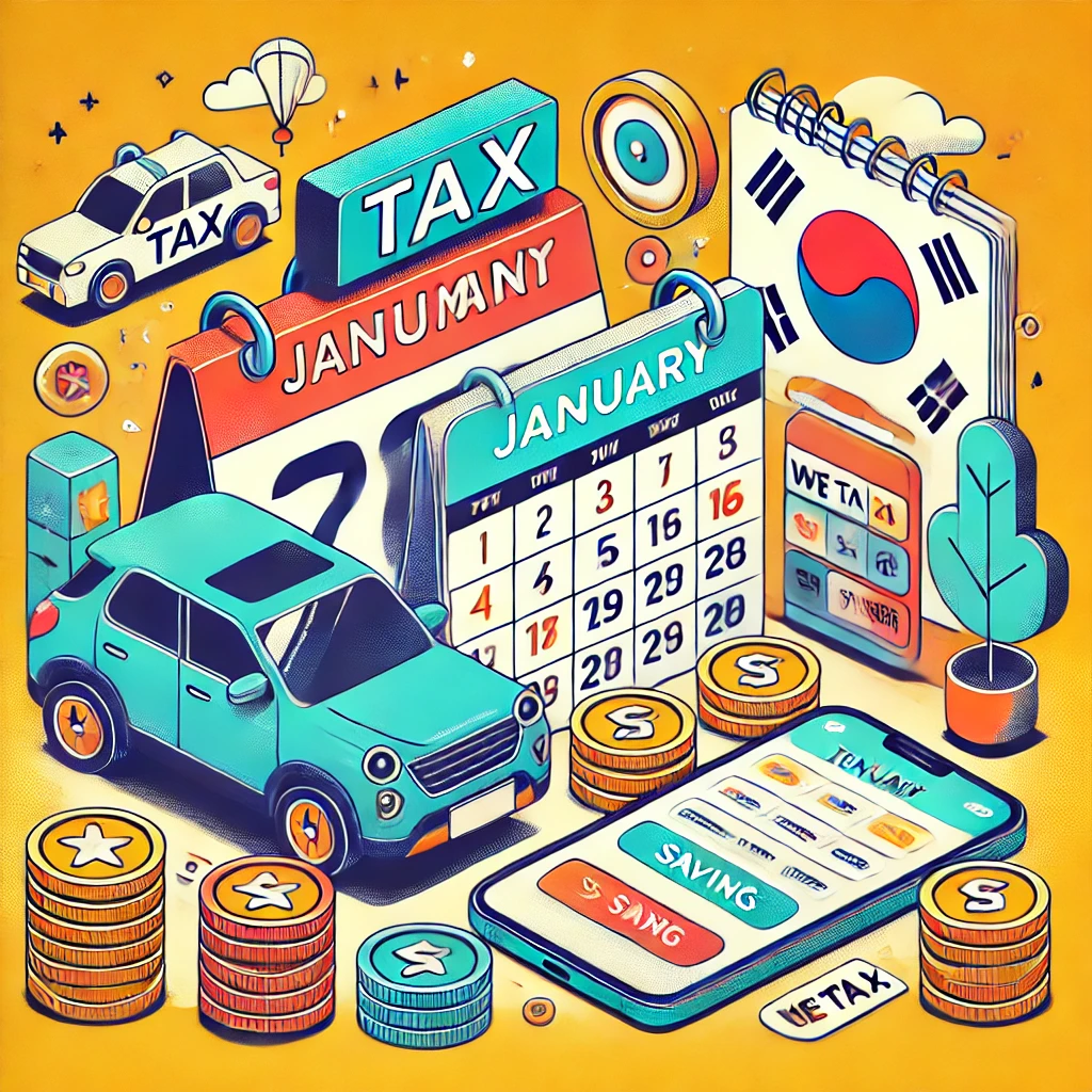 자동차세 연납 혜택 및 신청기간 3분 정리