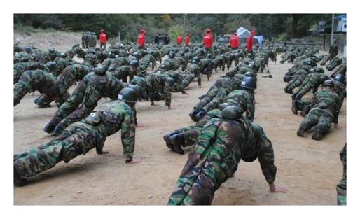 군복무 단축표