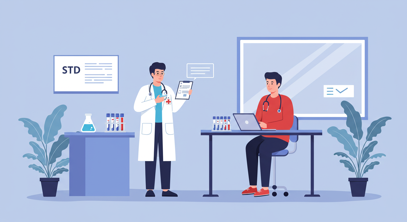 성병 치료, 비뇨기과 검사, 대학병원 검사