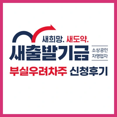 새출발기금-부실우려차주-신청후기