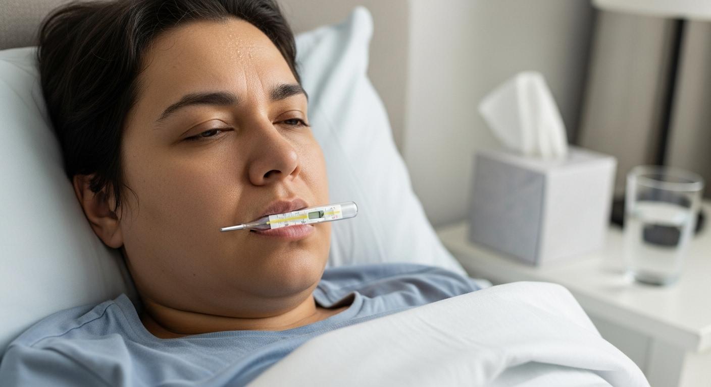 독감 증상 고열