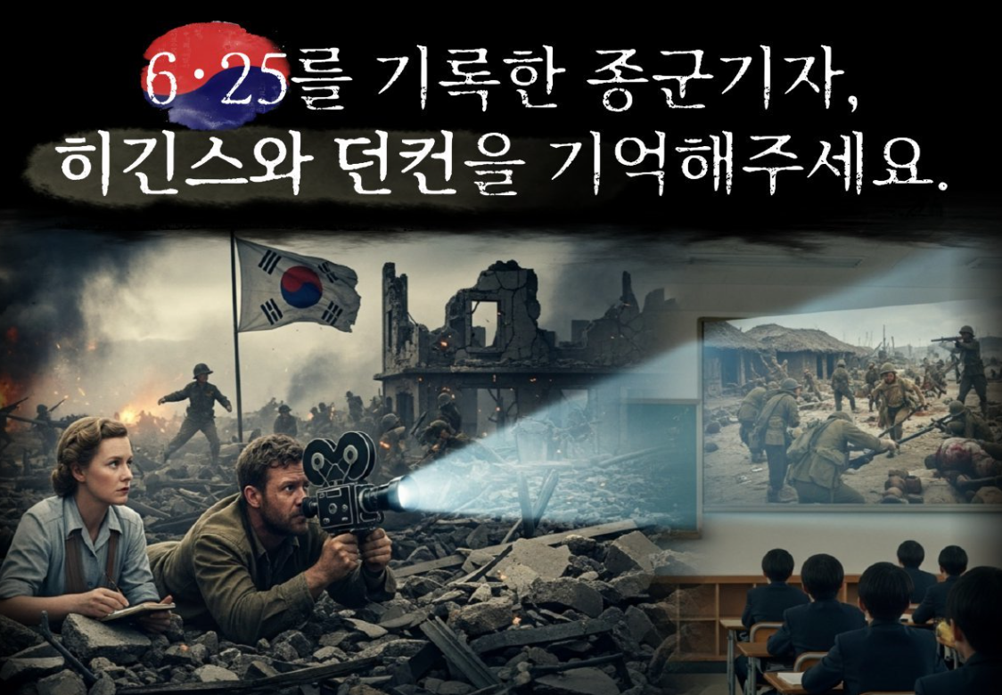 반크, 종군기자 추모 캠페인 진행