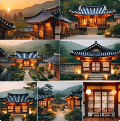 경주 한옥마을사진