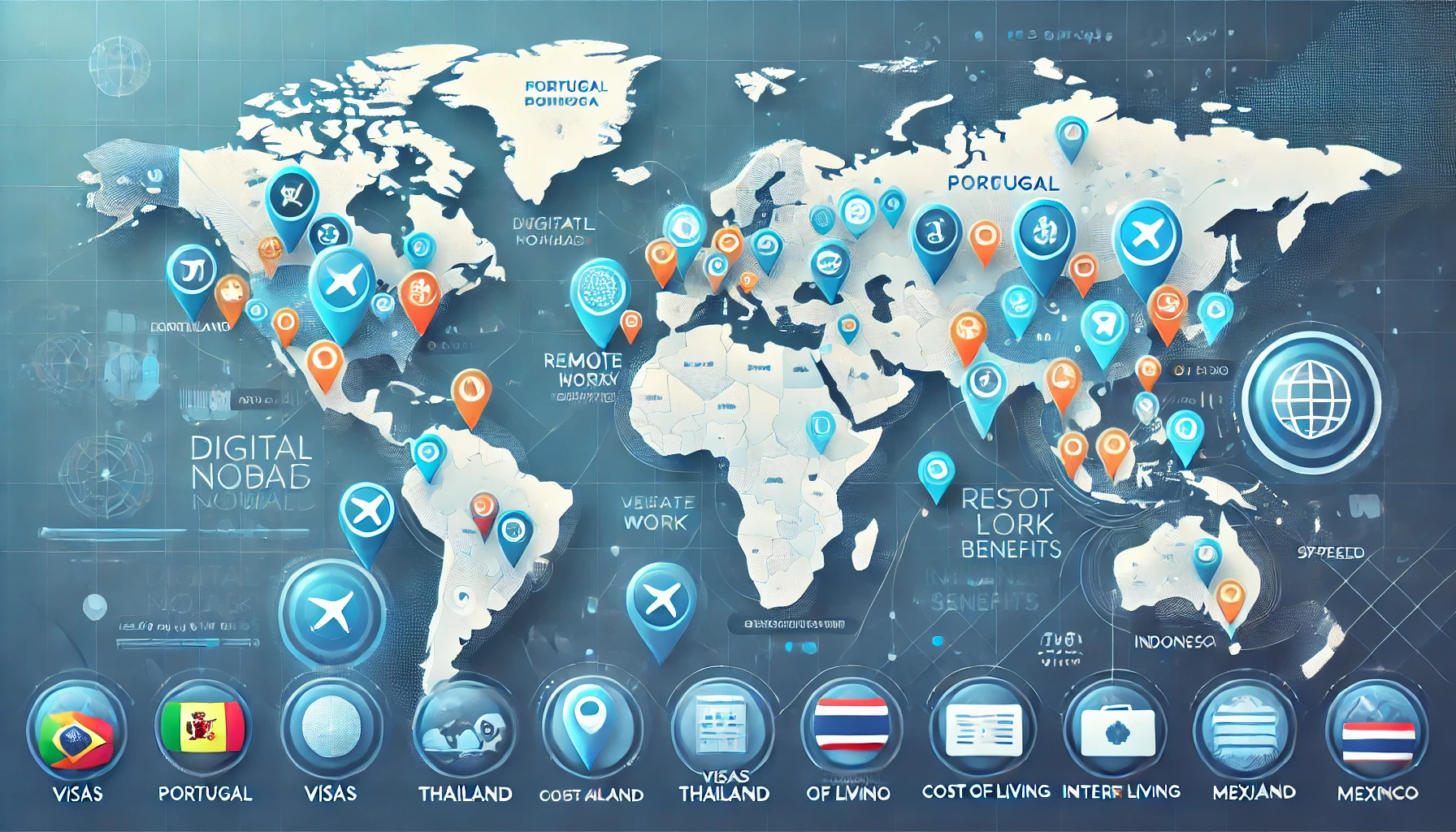 주요국의 디지털 노마드 세금정책