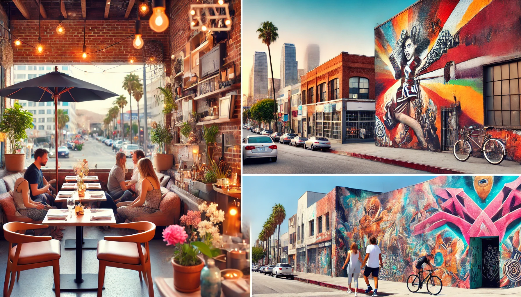 실버레이크 & 아트 디스트릭트 거리 풍경