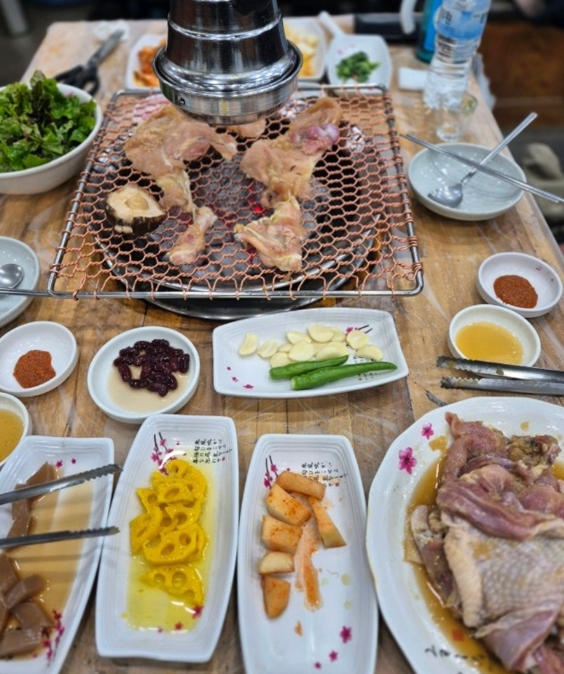 광양-숯불고기-숯불닭구이-차도리가든