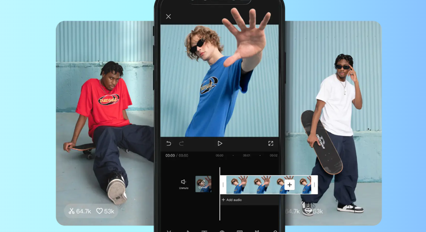 캡컷 모바일 사용법