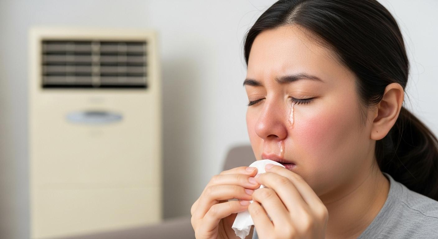 냉방병 콧물 줄줄
