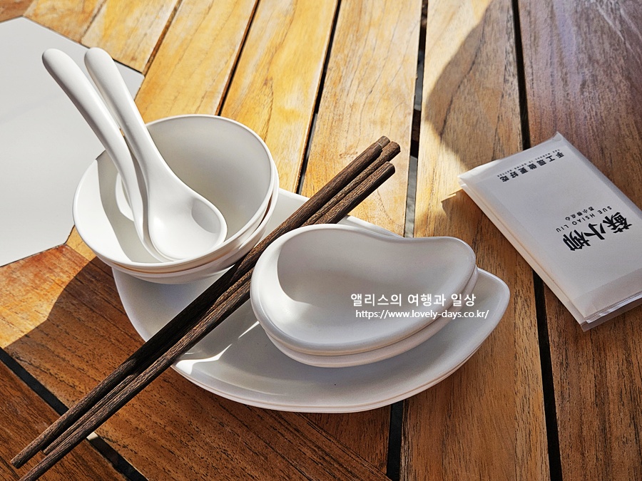 상해 판롱티앤디 맛집 수딤섬 내돈내산 메뉴 가격 후기 (QR 없이 주문하는 법)