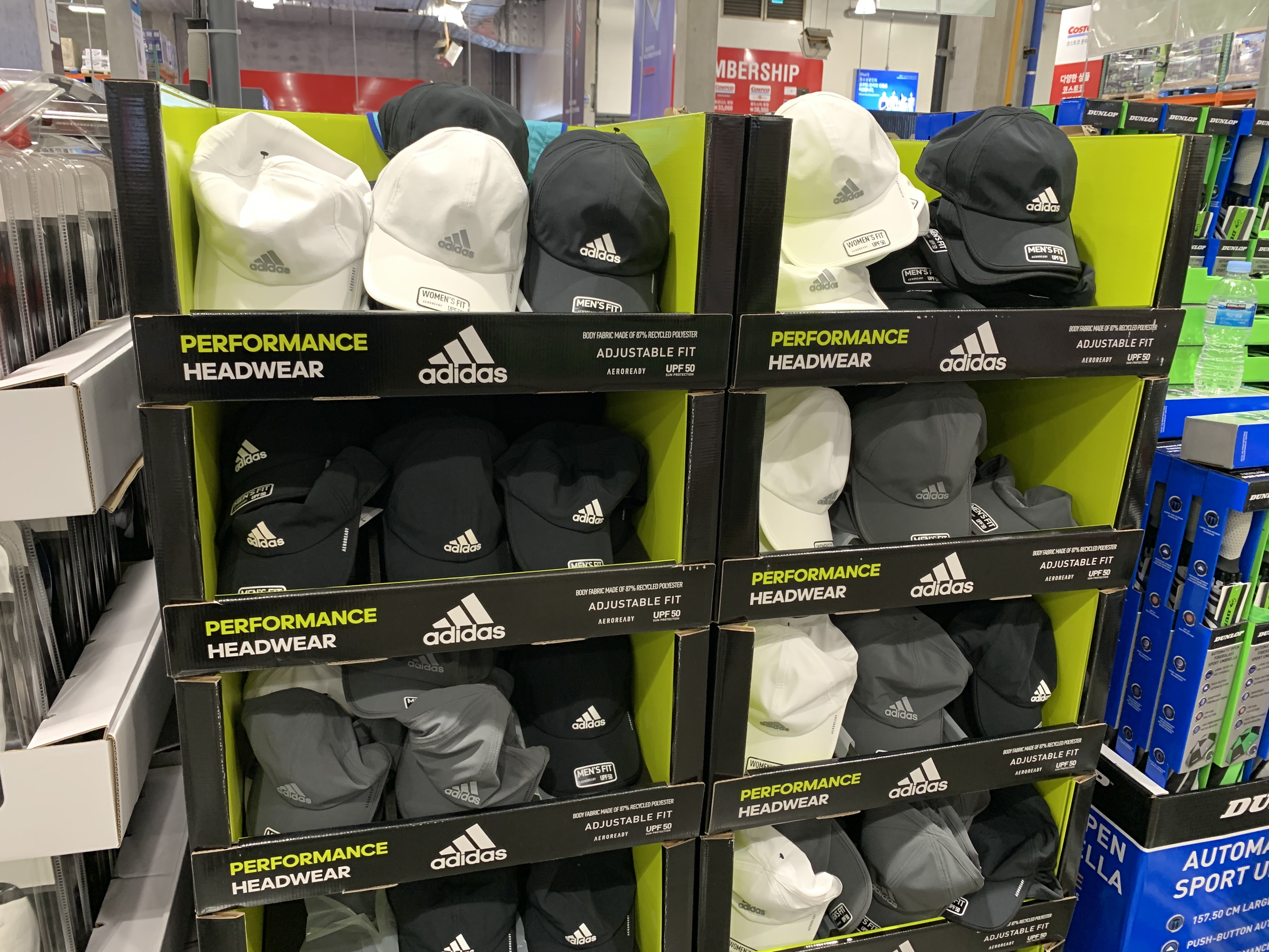 코스트코 판매 중인 아디다스 골프모자 이미지