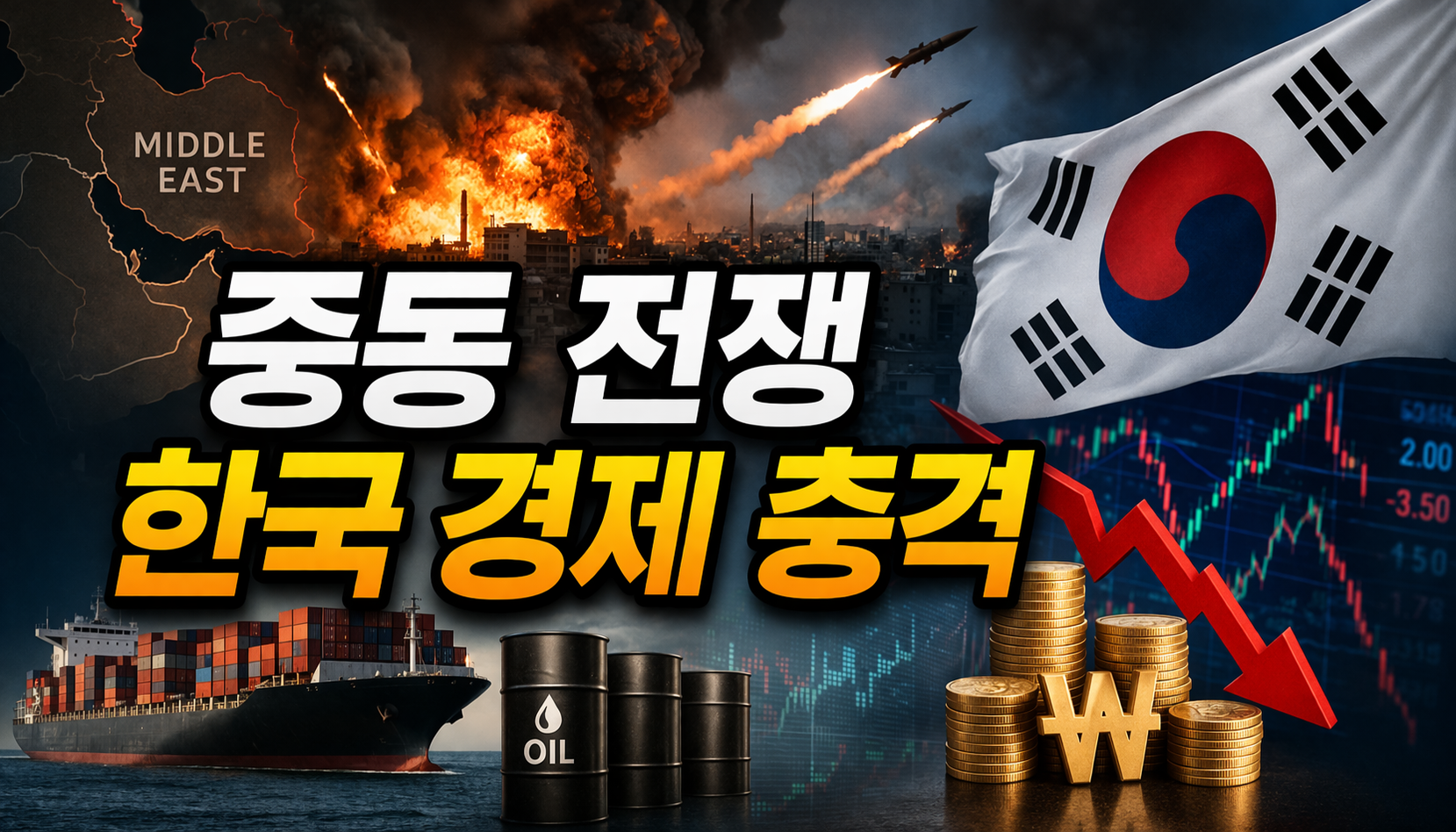 중동 분쟁 한국 경제 영향 총정리