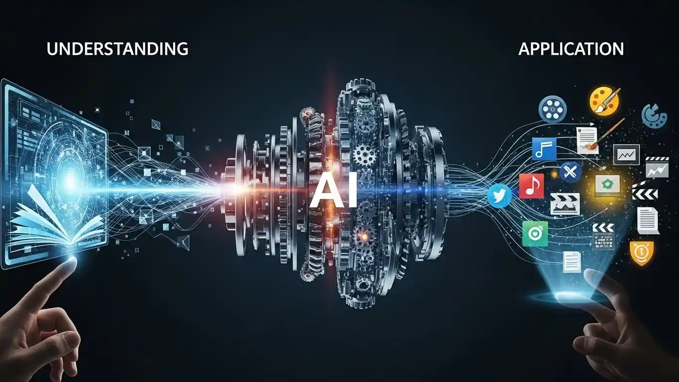 <img src="ai_content_creation_tool_mechanism_and_application.webp" alt="AI 콘텐츠 생성 툴의 원리와 메커니즘을 이해하고 활용하는 과정을 상징하는 이미지 입니다">