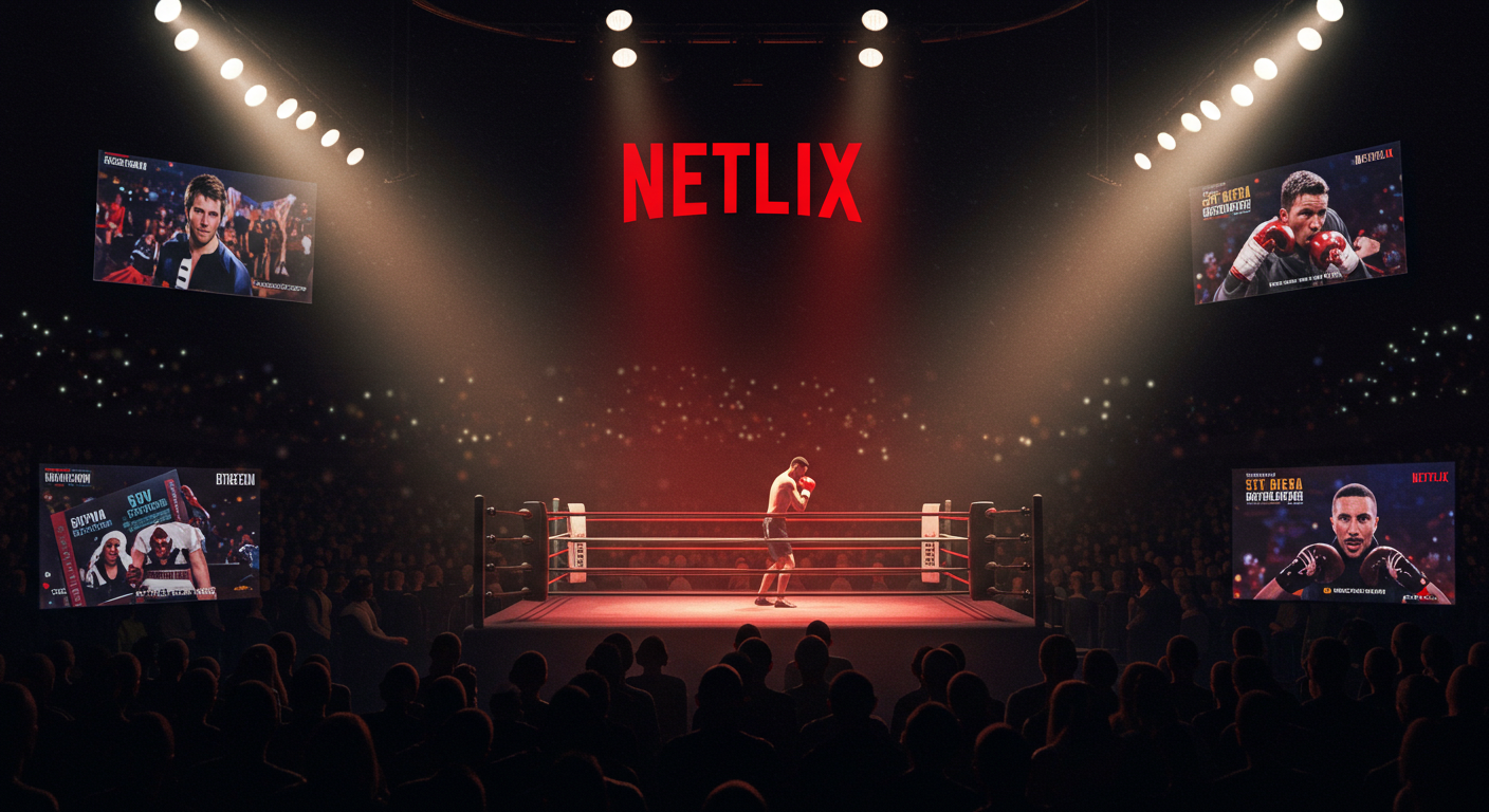 넷플릭스 복싱 생중계가 전통 PPV 구조를 흔드는 장면
