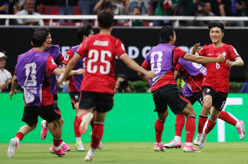 동점골을 넣은 황인범 / 사진출처 FIFA 주요기사 中