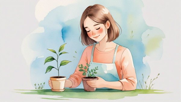 ISFJ가 진정으로 성장하기 위해서는, 자신의 감정을 &lsquo;괜찮다&rsquo;고 여길 수 있어야 합니다. 타인을 돕는 능력은 소중하지만, 나를 돌보는 것도 동일한 가치가 있음을 이해해야 합니다에 관한 그림