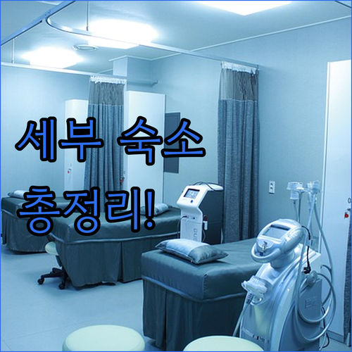 세부 호텔 추천 가성비 숙소부터 럭셔..