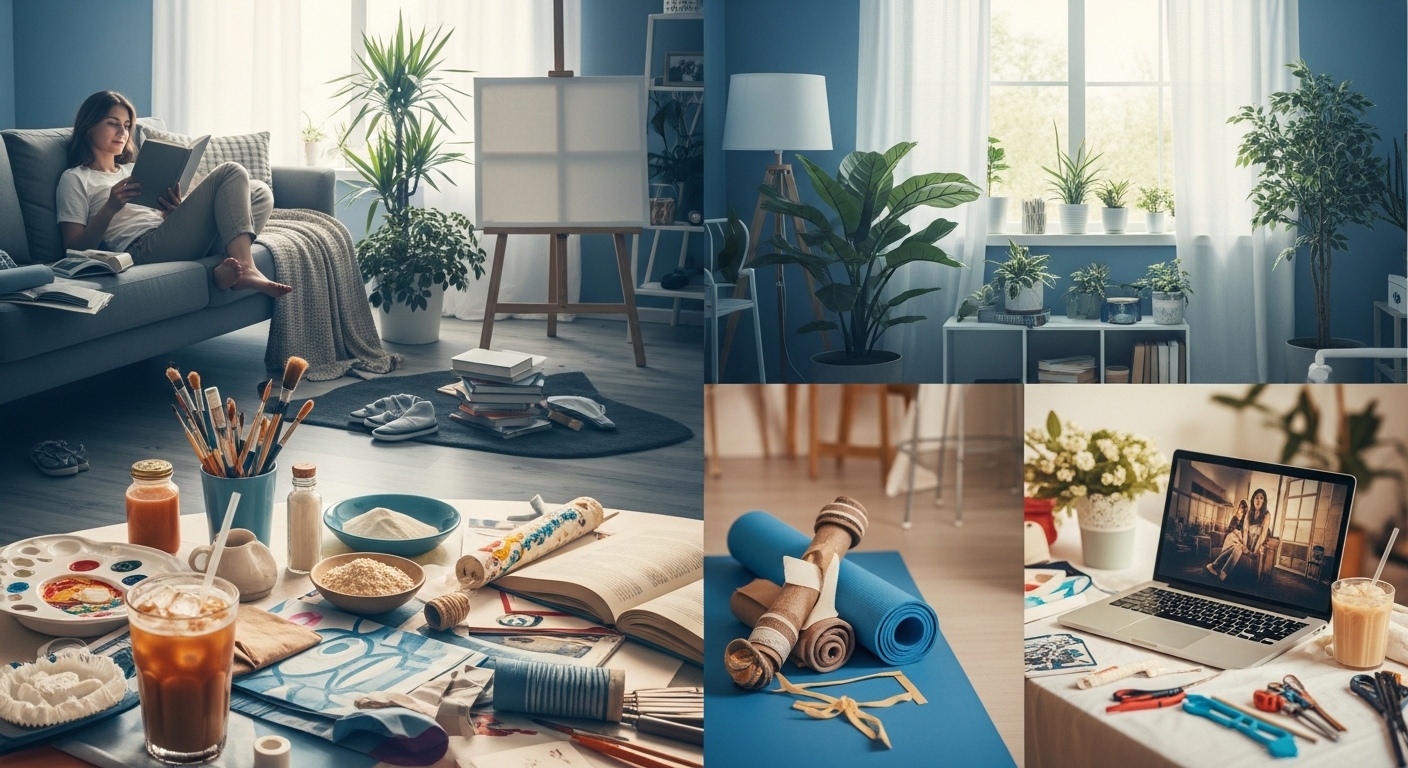 시원한 실내 취미 활동 15가지: 여름 폭염 완벽 대비 가이드 (작성)