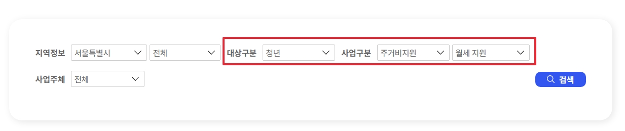 2025 서울 청년 월세 지원금 신청 방법