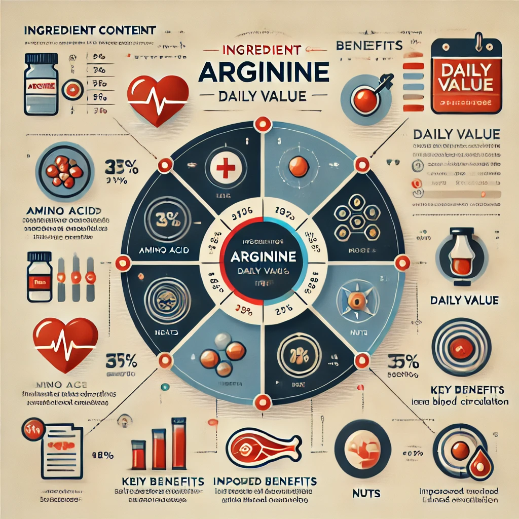 아르기닌 효능 및 부작용 알아보기