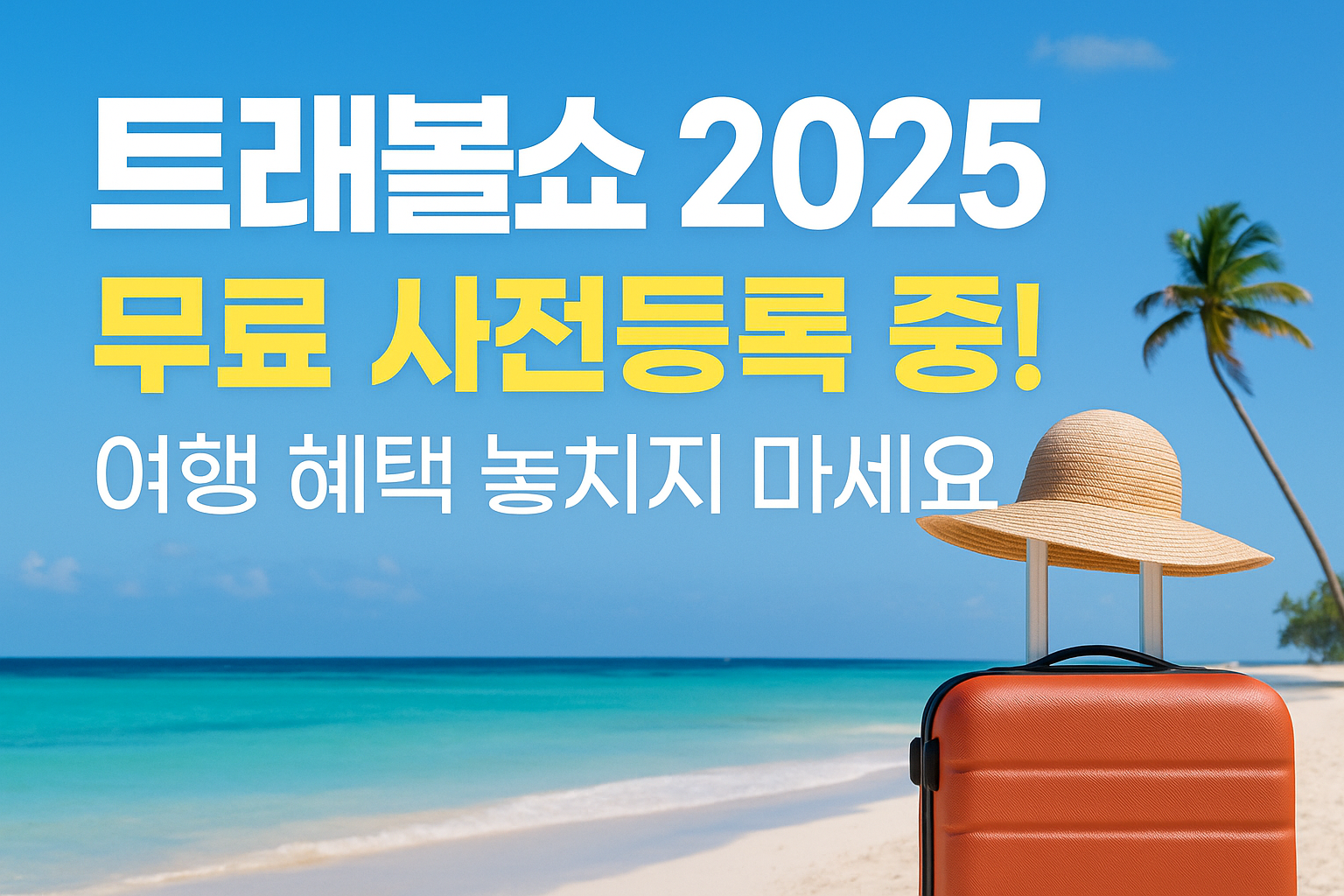 트래볼쇼 2025 무료 사전등록