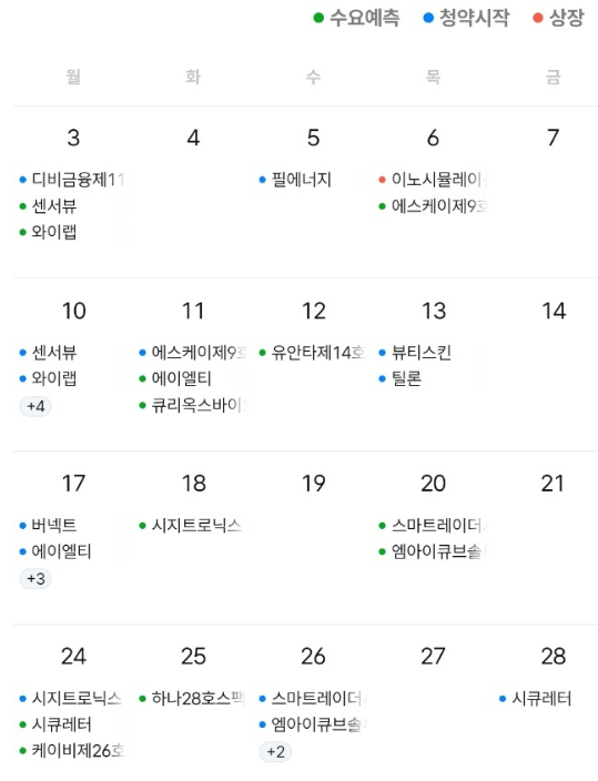 7월공모주청약