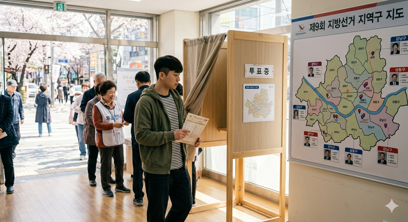  🗳️ 2026 지방선거 서울 구별 사전투표소 위치 및 투표 가이드 관련사진