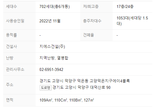 단지정보