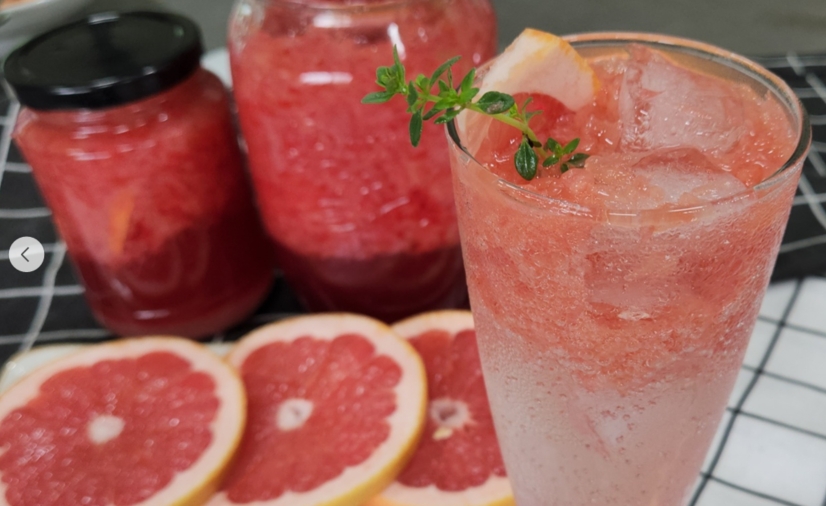 히비스커스 자몽청