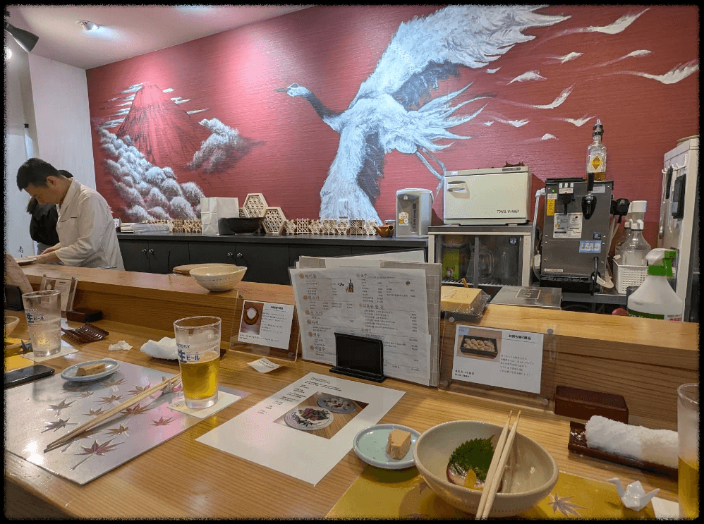 후쿠오카 스시 맛집 스시 카쿠쥬안1