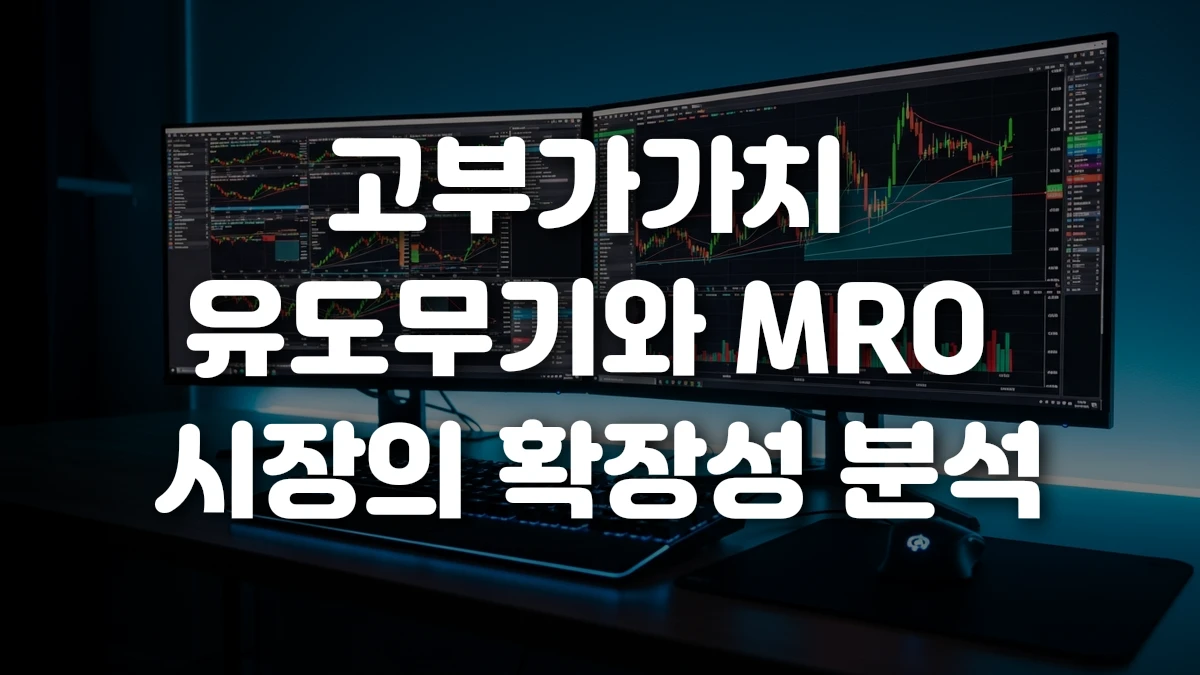 고부가가치 유도무기와 MRO 시장의 확장성 분석