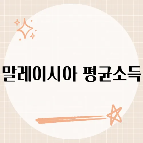 말레이시아 평균소득, 수도권 두배?