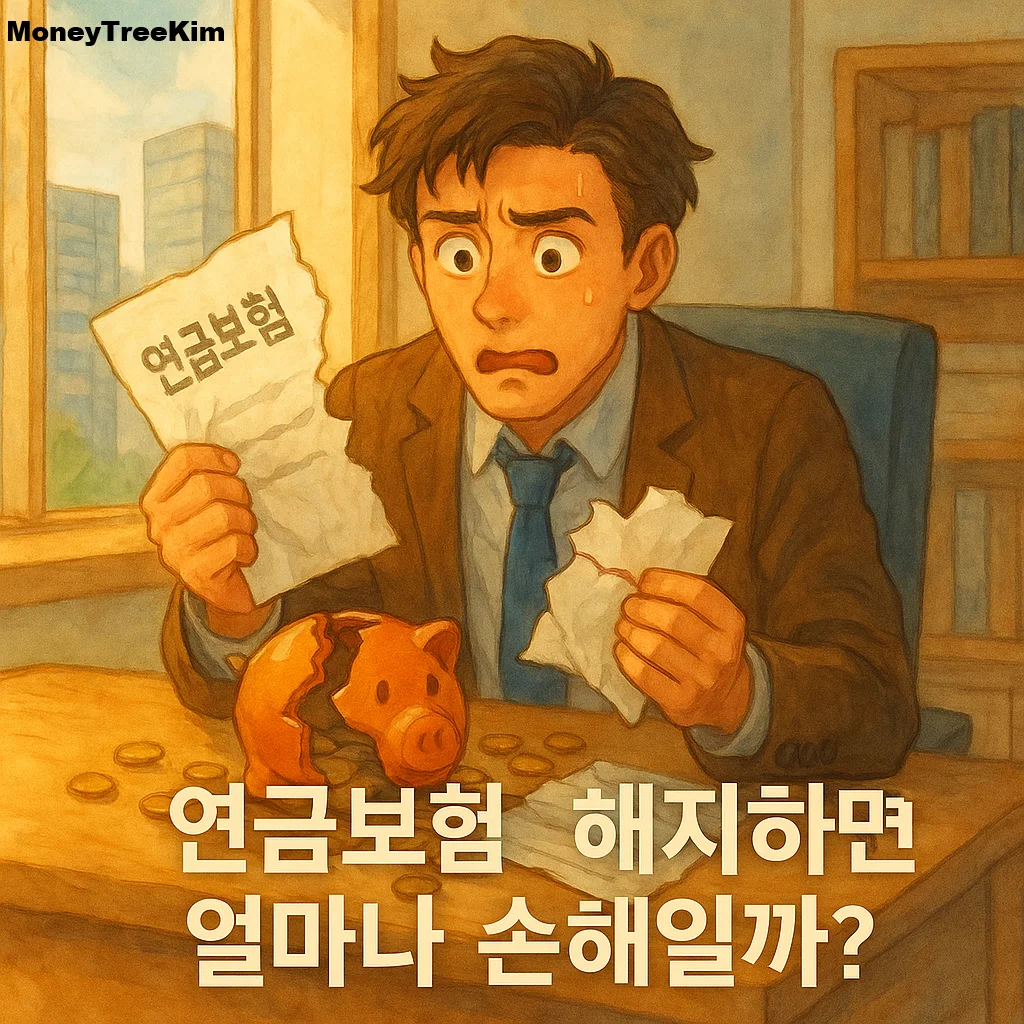 연금보험 해지하면 얼마나 손해일까 썸네일