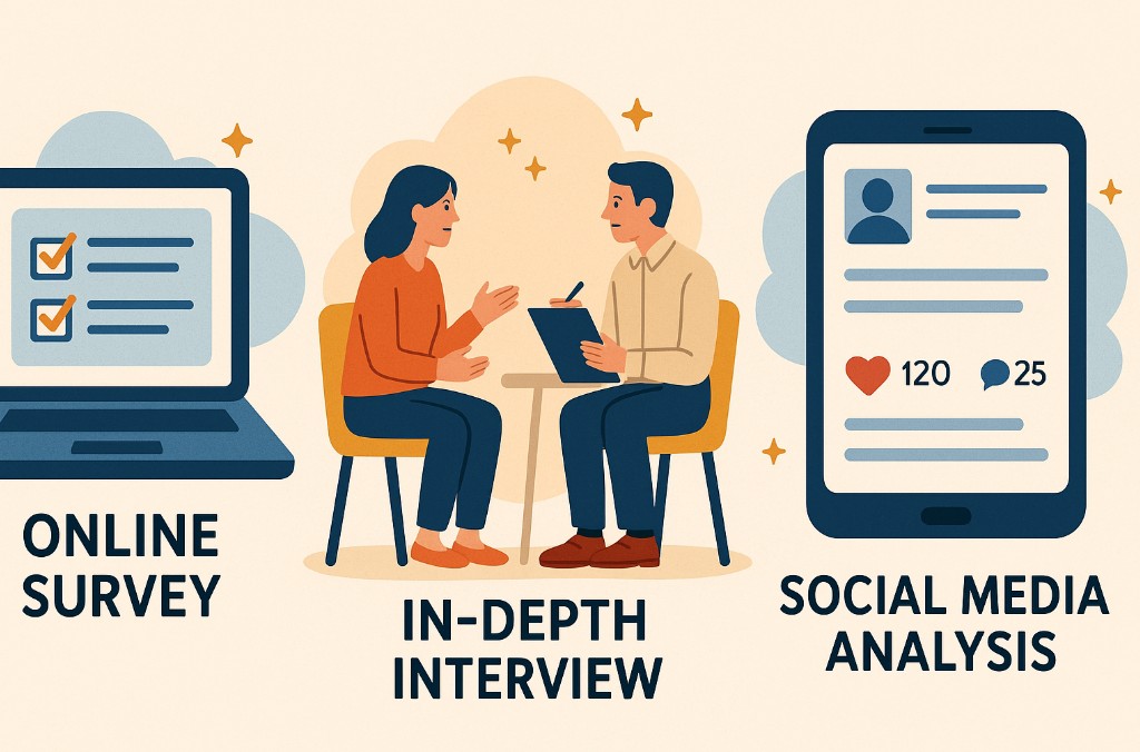 효율성 있는 소비자 조사 방법 툴 소개 이미지