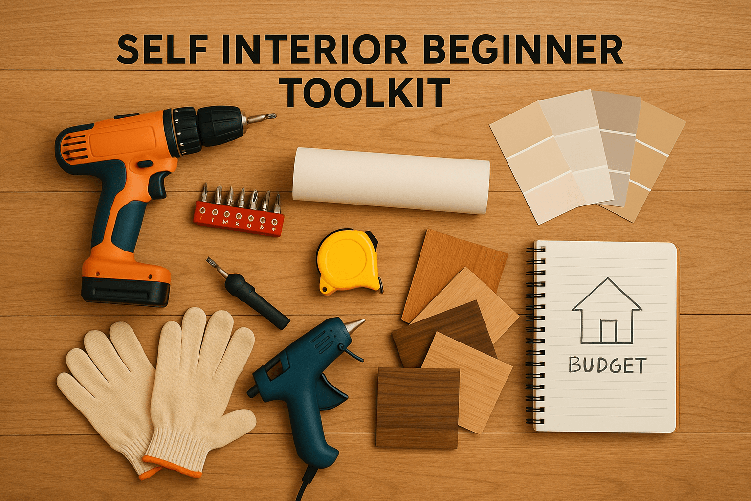 셀프 인테리어 입문자를 위한 필수 준비물 총정리