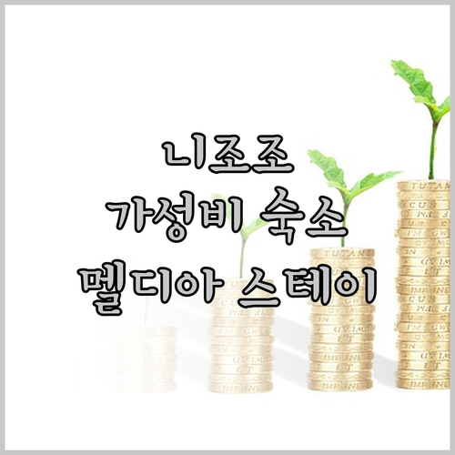 니조조 근처 숙소 추천 가성비 좋은 