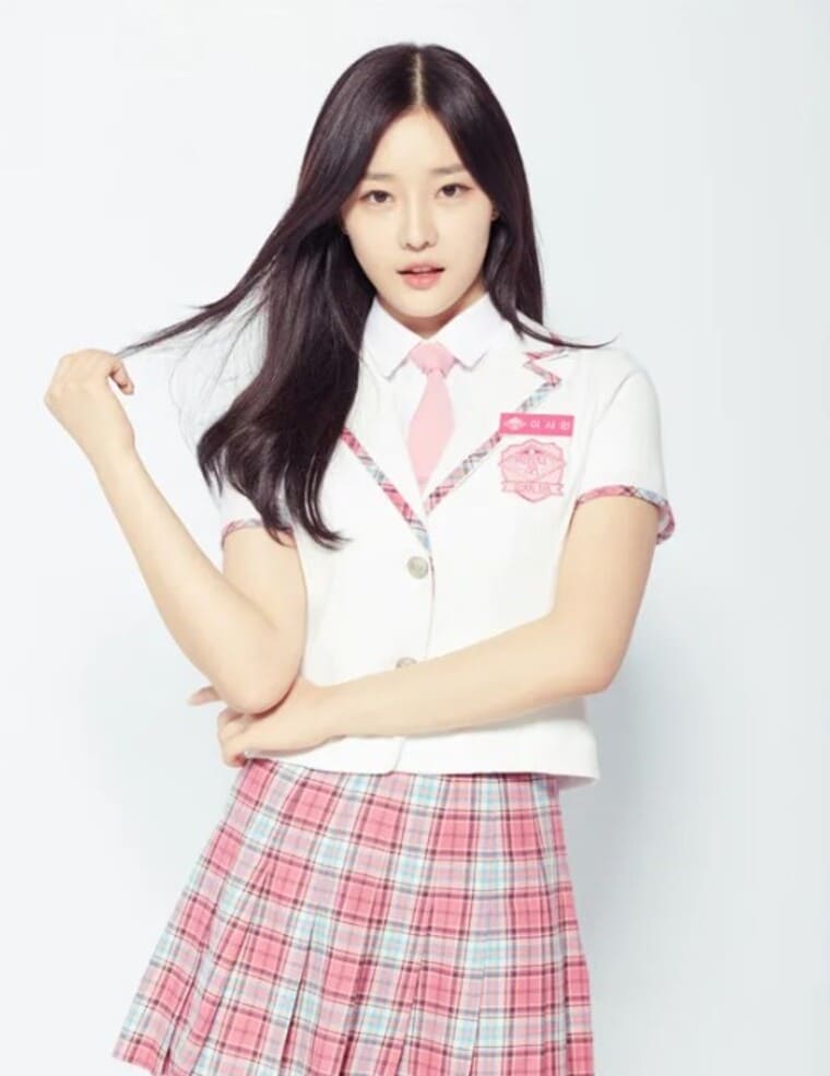 모델-이시안-프로듀스48