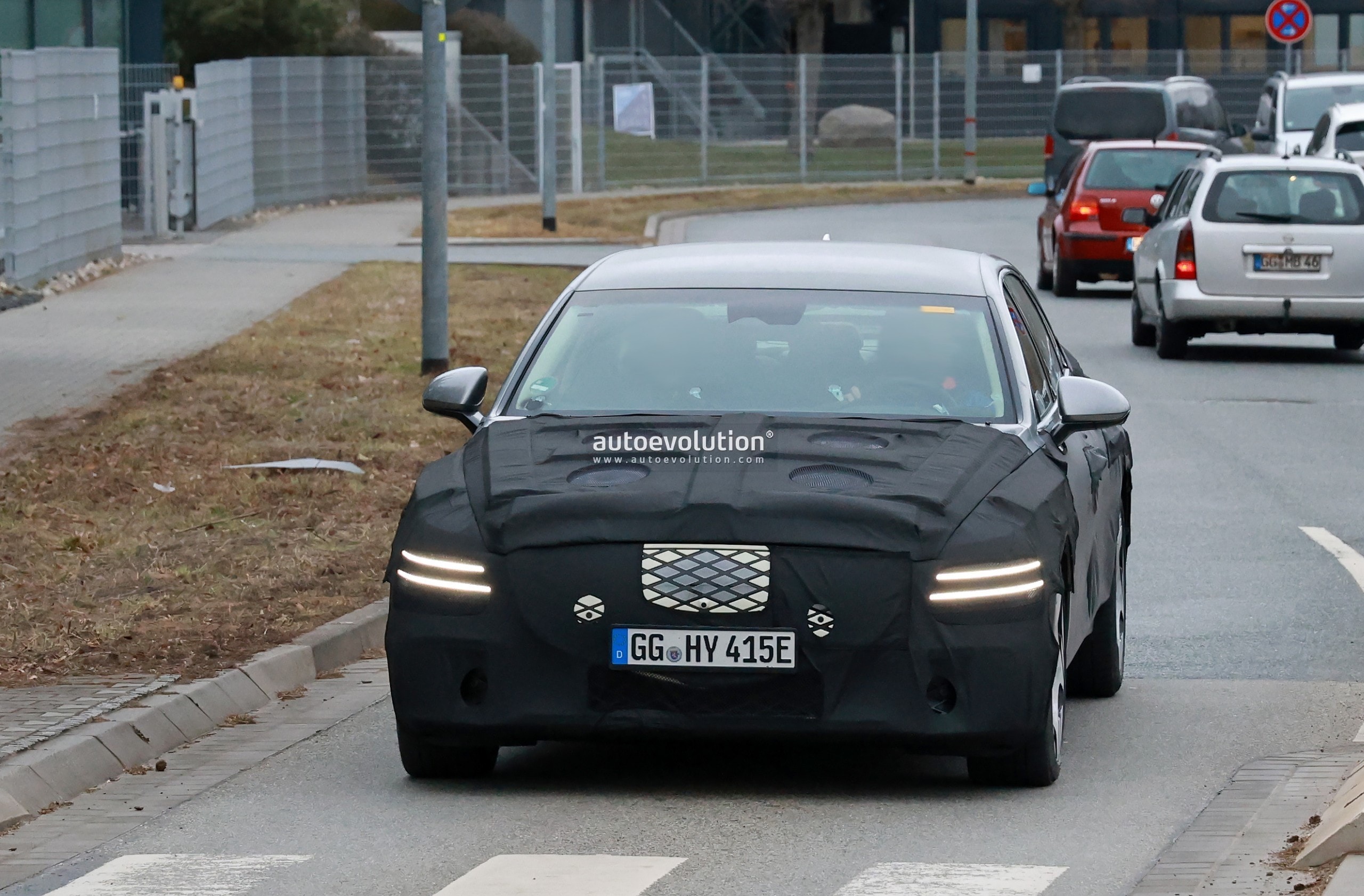 제네시스 부분변경 G80 전동화모델 롱휠베이스