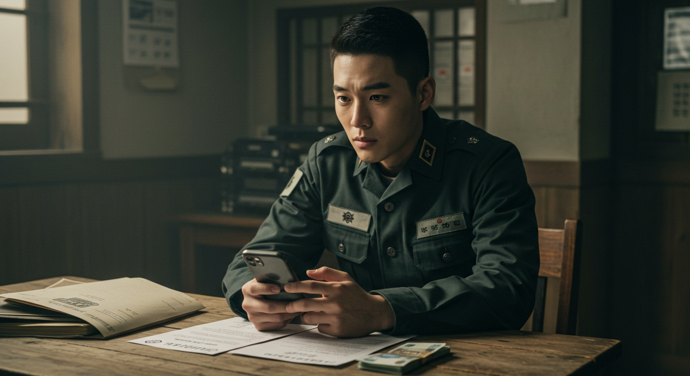 현역 병사, 군대 금전거래