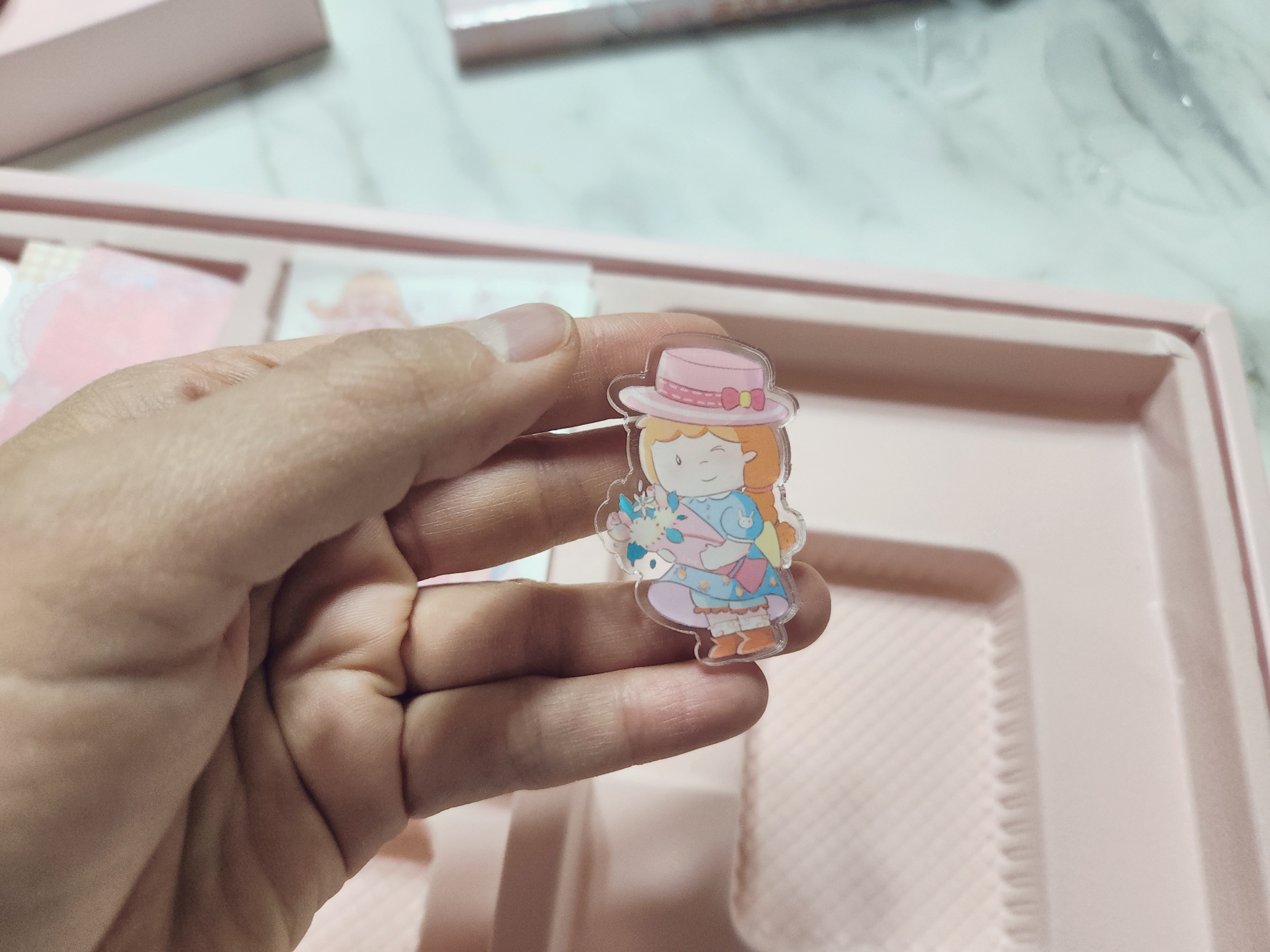 다이어리 꾸미기 세트 초등여아 선물 너무 좋아해요